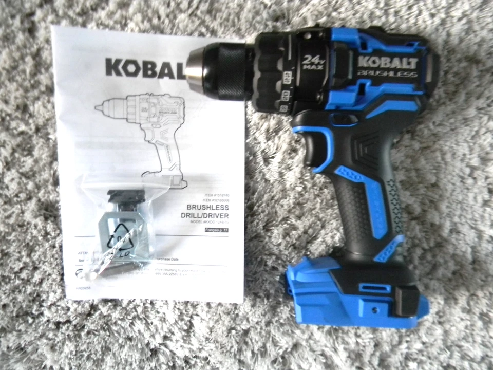 NEW KOBALT XTR 24V Max 24Volt 1/2" Brushless Drill/Driver KXDD 124B-03 - Image 1 of 1