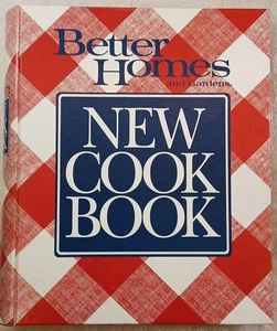 BETTER HOMES AND GARDENS “NEW COOK BOOK” 1989 10th Edition 5-Ring Binder Vintage - Foto 1 di 15