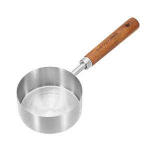 125 ml Edelstahl Messlöffel mit Holzgriff, Holz - Bild 1 von 6