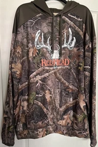 REDHEAD Camo Hoodie Men 2XL Camoflauge BPOM113 Hunting Deer Hooded Pullover XXL - Picture 1 of 3