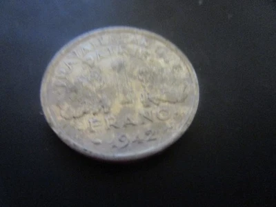 France 1 Francs coin, 1942 - Image 1 of 2