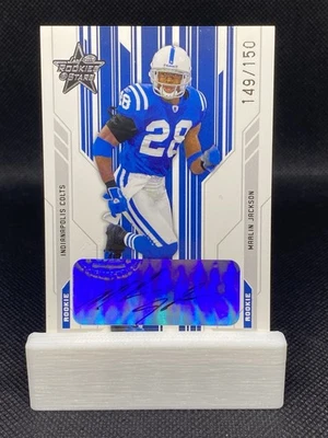 2005 Leaf Rookies & Stars - Rookie Marlin Jackson #235 Autographs /150 (AU, RC) - Image 1 of 2