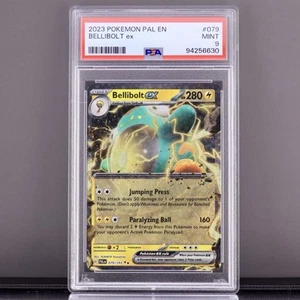 2023 Pokémon Bellibolt ex #079 - PSA 9 Mint - Shockwave Smile, Paralysis Power! - Picture 1 of 2