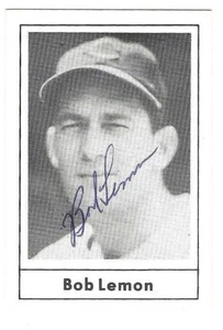 Autographed BOB LEMON Cleveland Indians 1978 Grand Slam Card #2- w/COA - Picture 1 of 1