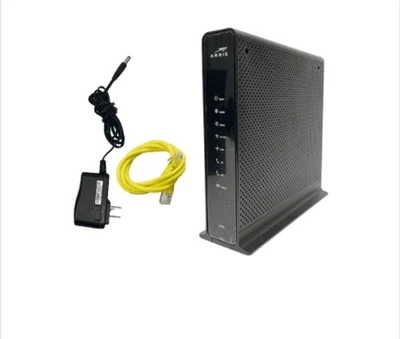 BRAND NEW Arris TG1682G XB3 WiFi Cable Modem with Cables - Image 1 of 4