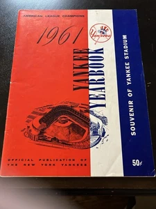 1961 Official New York Yankees Baseball Yearbook - Picture 1 of 4