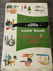 CUTCO COOK BOOK WORLD'S FINEST CUTLERY HARDCOVER 1956 VINTAGE - Picture 1 of 3