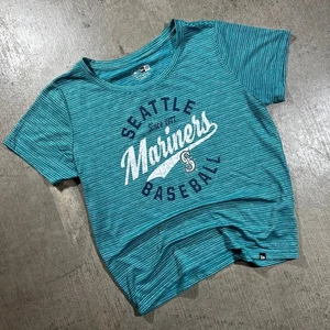 New Era Seattle Mariners Women’s MLB T-Shirt Teal Large - Picture 1 of 6