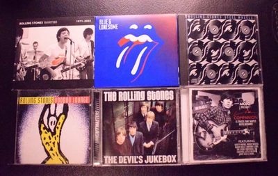 The Rolling Stones Various Artists - 6 CD Lot - Very Good+ Condition Foto 1 de 4
