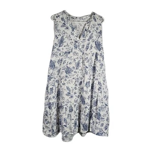 Rosemarine 100% Linen Dress Lagenlook Midi Dress Made in Italy Size L/XL EUC - Picture 1 of 5