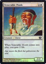 MTG - 8th Edition - Venerable Monk - 2X - Foil - NM