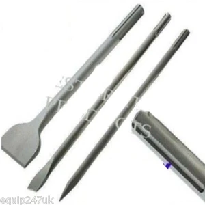 SDS MAX 50MM WIDE CHISEL POINT STEEL SET - Picture 1 of 1