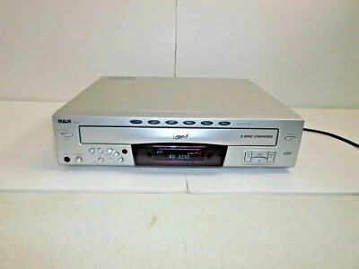 Tested ! RCA 5-Disc CD Player MP3 R CD-RW M# RP8078 SOLD AS IS / PARTS see below - Image 1 of 4