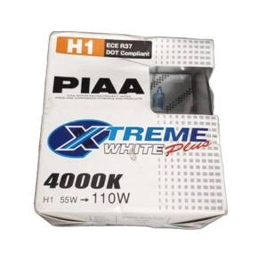 Bombillas de repuesto Piaa 11655 H1 Xtreme blancas Plus NUEVAS - Imagen 1 de 3