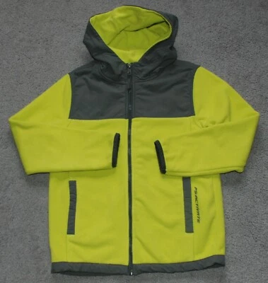 Куртка с капюшоном из флиса для мальчиков Aeropostale PS Activate - неоново-зеленая размер молодежный 10 (M) - Изображение 1 из 4
