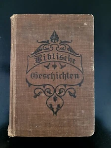 Antike biblische Geschichten Hardcover deutsche Bibel Märchenbuch - Bild 1 von 11