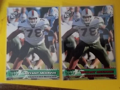 2002 Press Pass Base & Red #34/T34 Bryant McKinnie - Image 1 of 2