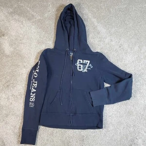 Polo Jeans Ralph Lauren Hoodie Womens Full Zip Medium M - Picture 1 of 8