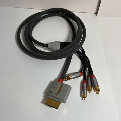 Cable A/V Componente (y Compuesto) Rocketfish Xbox 360 HD, Chapado en Oro con TOSLINK Foto 1 de 2