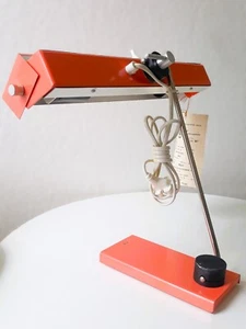 70er SCHREIBTISCHLAMPE original VEB DDR Lachsrosa 70er - Picture 1 of 9