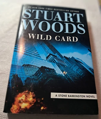 Stuart Woods Stone Barrington Wild Card Thriller Action Hard cover 1st print '19 Foto 1 de 3
