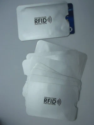 10-pc-RFID Blocking Card  Debit Credit Card etc#1 - Image 1 of 4