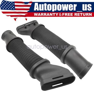 Manguera de admisión de aire del motor de conductor y pasajero 2 piezas para Mercedes-Benz SL550 SL63 AMG Foto 1 de 4