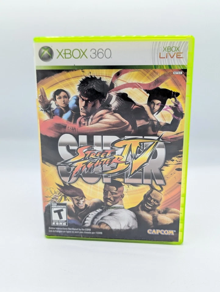 Super Street Fighter IV 4 (Microsoft Xbox 360)  - Image 1 of 3