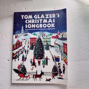 Vintage Sheet Music Tom Glazers Christmas Songbook Illustrated - Picture 1 of 14