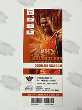 2009 Los Angeles Clippers at Phoenix Suns Ticket 1/2/09