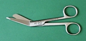 Verbandschere 14,5 cm silber OP-Schere Pflasterschere Schere - Bild 1 von 5