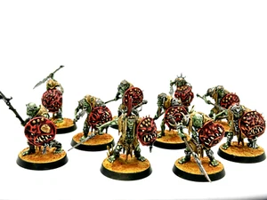 10X GUTRIPPAZ KRULEBOYZ ORRUK WARCLANS WARHAMMER AOS Painted - Imagen 1 de 5