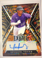 2023 Leaf Exotic Ezequiel Tovar Tiger Kaleidoscope Autograph - 6/8