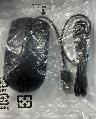 Dell Optical Wired USB Mouse 2 Buttons w/Scroll Dell P/N 0DV0RH - Image 1 of 2