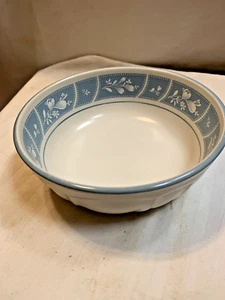 Noritake Steingut VICTORY BLUE 8673 Müslischale Top Zustand - Bild 1 von 5