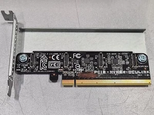 PCIe NVMe4 OCULINK Adapter - Used, Fully Working - Bild 1 von 5