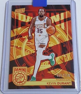 2021 Panini National Kevin Durant #25 ESCHER SQUARES 10/10 Holo - Rare - Picture 1 of 3