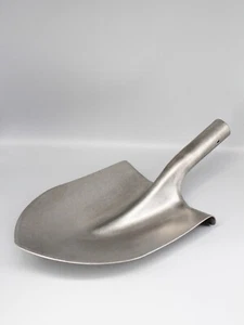 100% Titanium X- Large Outdoor Shovel Heavy Duty Round Mouth Pointed Lightweight - Picture 1 of 18