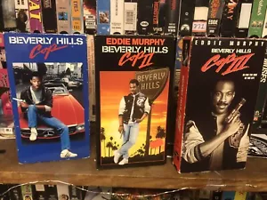 Beverly Hills Cop 1, 2, & 3 VHS - Picture 1 of 6