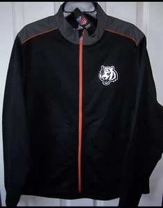 Cincinnati Bengals Zippered Thermabase Jacket Men’s Medium New with Tags - Picture 1 of 2