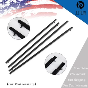 4x Restricción para coche apta para Honda Civic 2006-2011 moldura de ventana moldura cinturón de sellado - Imagen 1 de 11