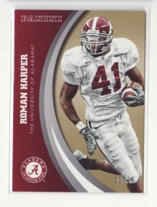 2015 Panini Collegiate Alabama Gold #62 Roman Harper /25 - Flat S/H - Picture 1 of 1