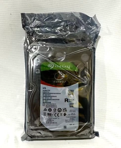 Seagate IronWolf Pro ST8000NT001 Internal Hard Drive 8TB 7200RPM 256MB SATA 6Gbs - Picture 1 of 2