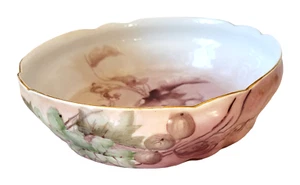Charles Ahrenfeldt Limoges France Depose Porcelain Bowl Hand Painted 1894-1930 - Picture 1 of 9