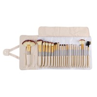 Pro 24PCS Makeup Brush Set Eyeshadow Powder Soft Cosmetic Brushes with Bag Case