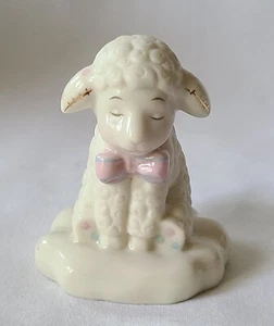 Lenox Lazy Lamb Figurine - Picture 1 of 7