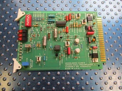 NEW HEIDELBERG HARRIS INFEED/CHILL PCA PRE-AMP BOARD WP5350427 - Image 1 of 4