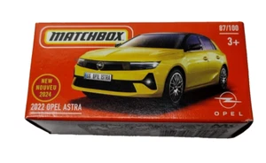 MATCHBOX POWER GRABS #87 2022 Opel Astra, (NEW in unopened BOX) - Picture 1 of 11