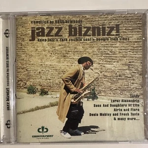 VARIOUS ARTISTS JAZZ BIZNIZ COMPILED BY RUSS DEWBURY COUNTER POINT UK CD - Imagen 1 de 2