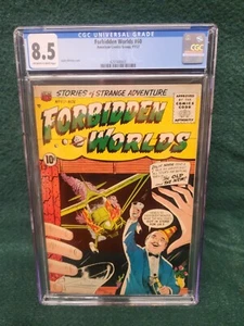 FORBIDDEN WORLDS #60 CGC 8.5 / ACG COMICS 1957 - Picture 1 of 2